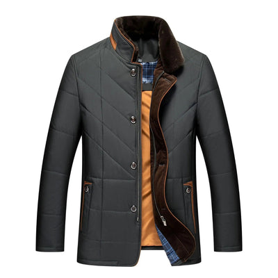 Alden | Winterjacke-Vest met Staande Kraag