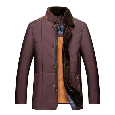 Alden | Winterjacke-Vest met Staande Kraag