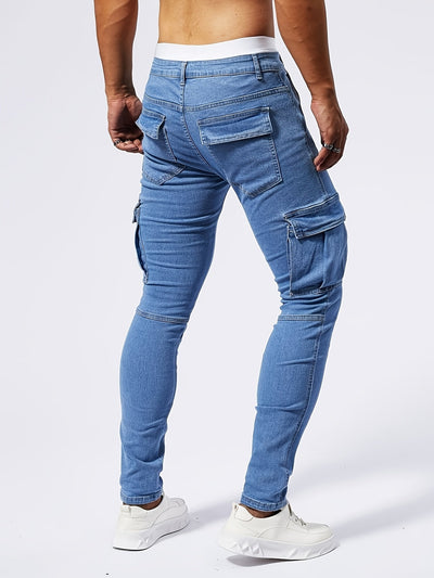 Rhevos® | Slim Fit Cargo Jeans