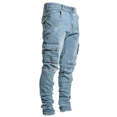 Rhevos® | Cargo Street Elastic Jeans