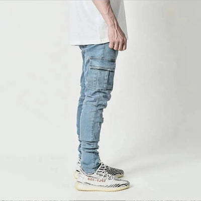 Rhevos® | Cargo Street Elastic Jeans