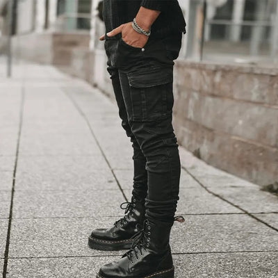 Rhevos® | Cargo Street Elastic Jeans