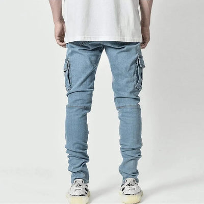 Rhevos® | Cargo Street Elastic Jeans