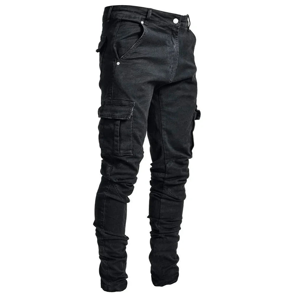 Rhevos® | Cargo Street Elastic Jeans