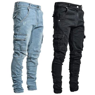 Rhevos® | Cargo Street Elastic Jeans