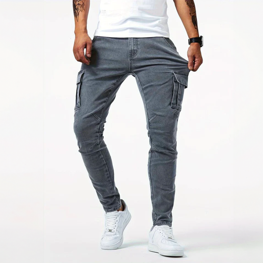 Rhevos® | Stretchy Cargo Jeans