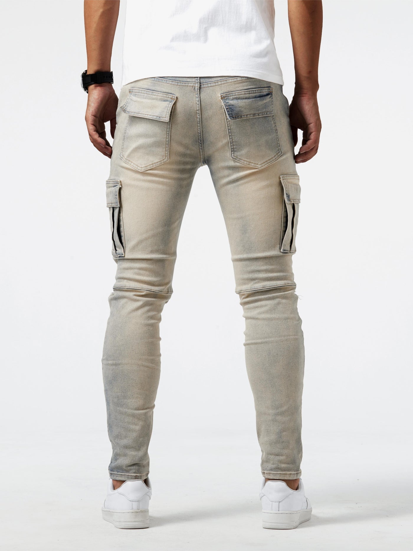 Rhevos® | Slim Fit Cargo Jeans