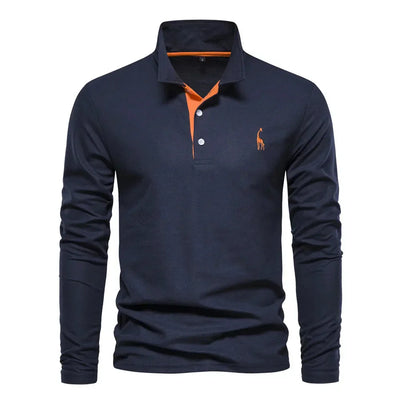 Rhevos® | Polo met Lange Mouwen